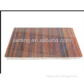 High Glossy Coated MDF UV Board / wood grain melamine paper